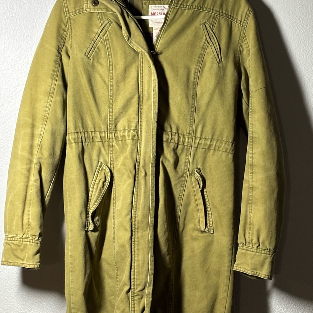 Mossimo Supply Co. Olive Green Jacket women’s medium Y2K grunge goth
